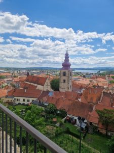 Pogled na Ptuj s Ptujskega gradu